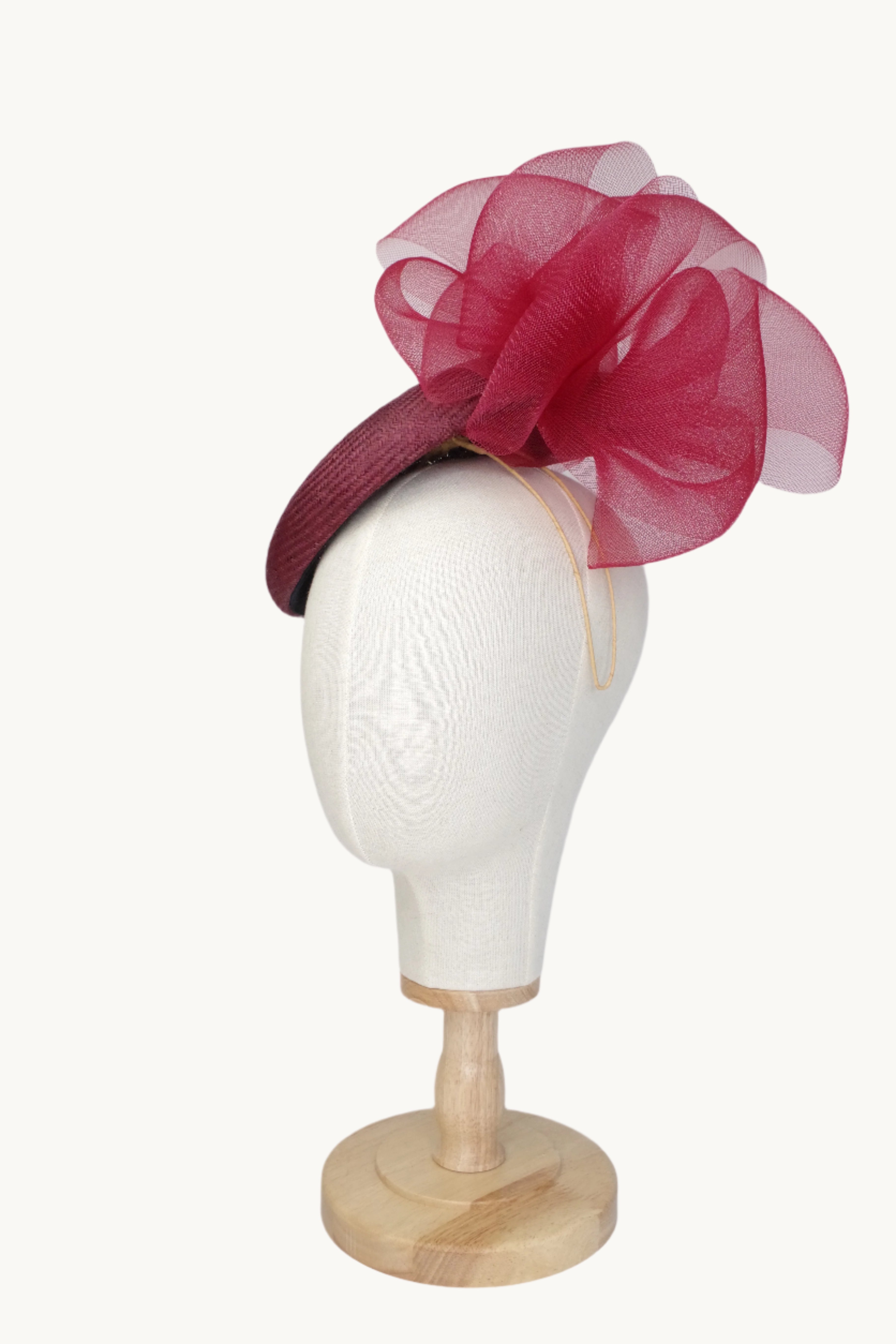 Fascinator with Crinoline Bow