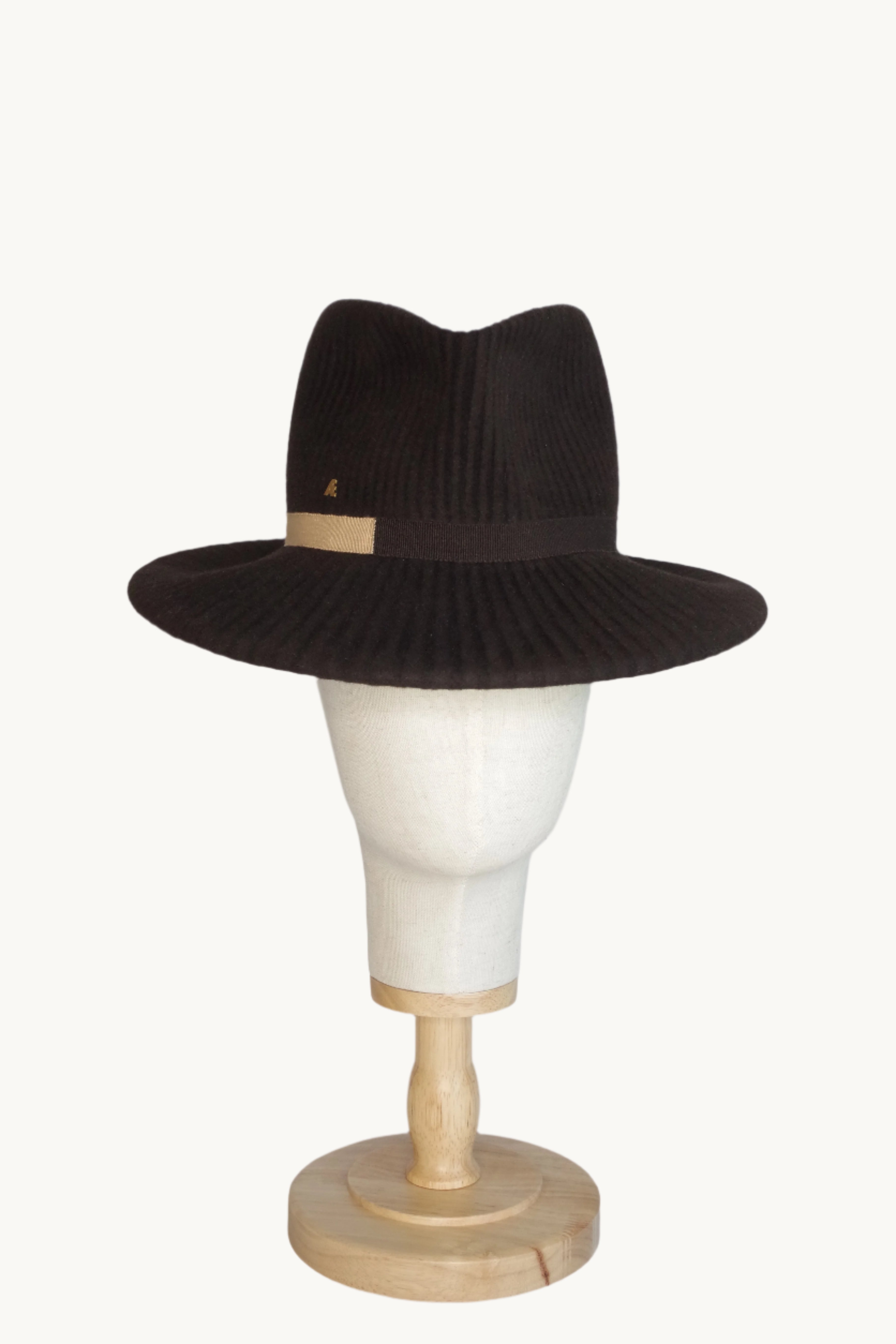 Chocolate Brown Fur Felt Trilby