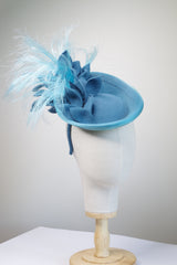 Handmade Teal Fascinator