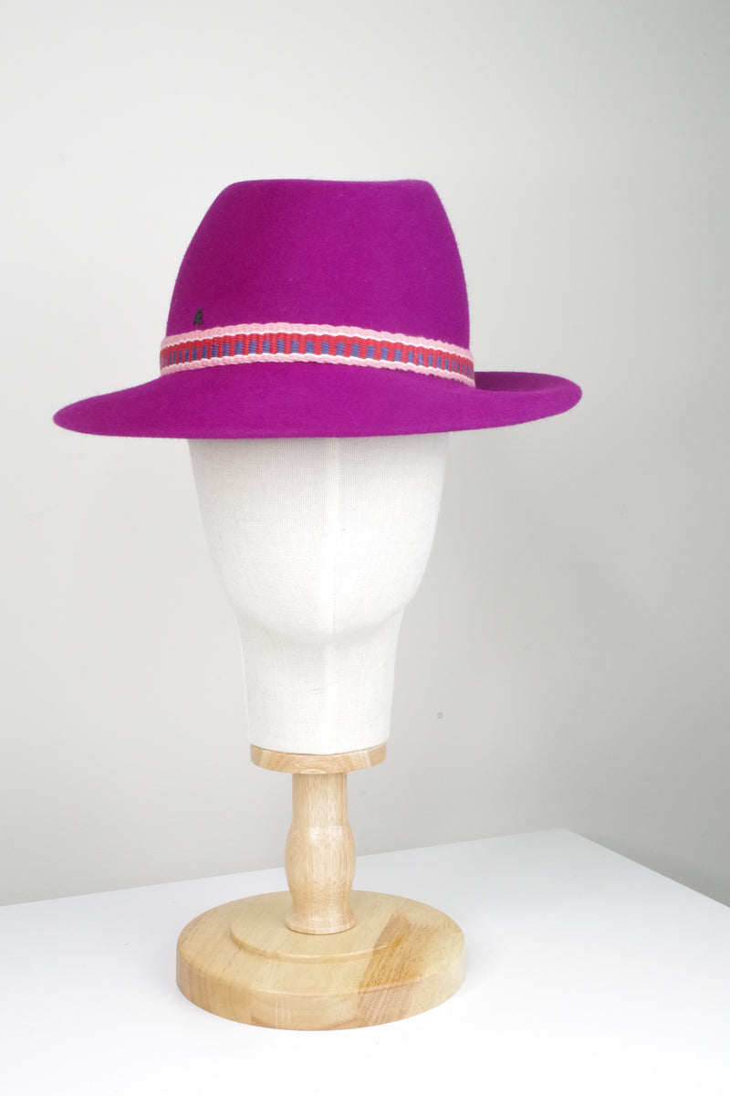 Handcrafted Trilby Fur Felt Hat – A Statement of Artistry