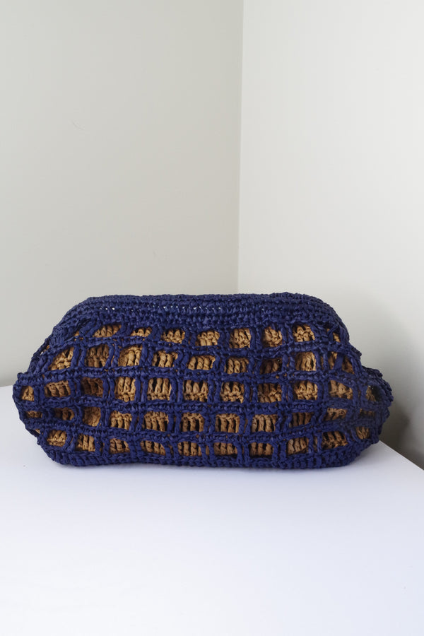 Handmade Crochet Clutch – Dual-Layer Design